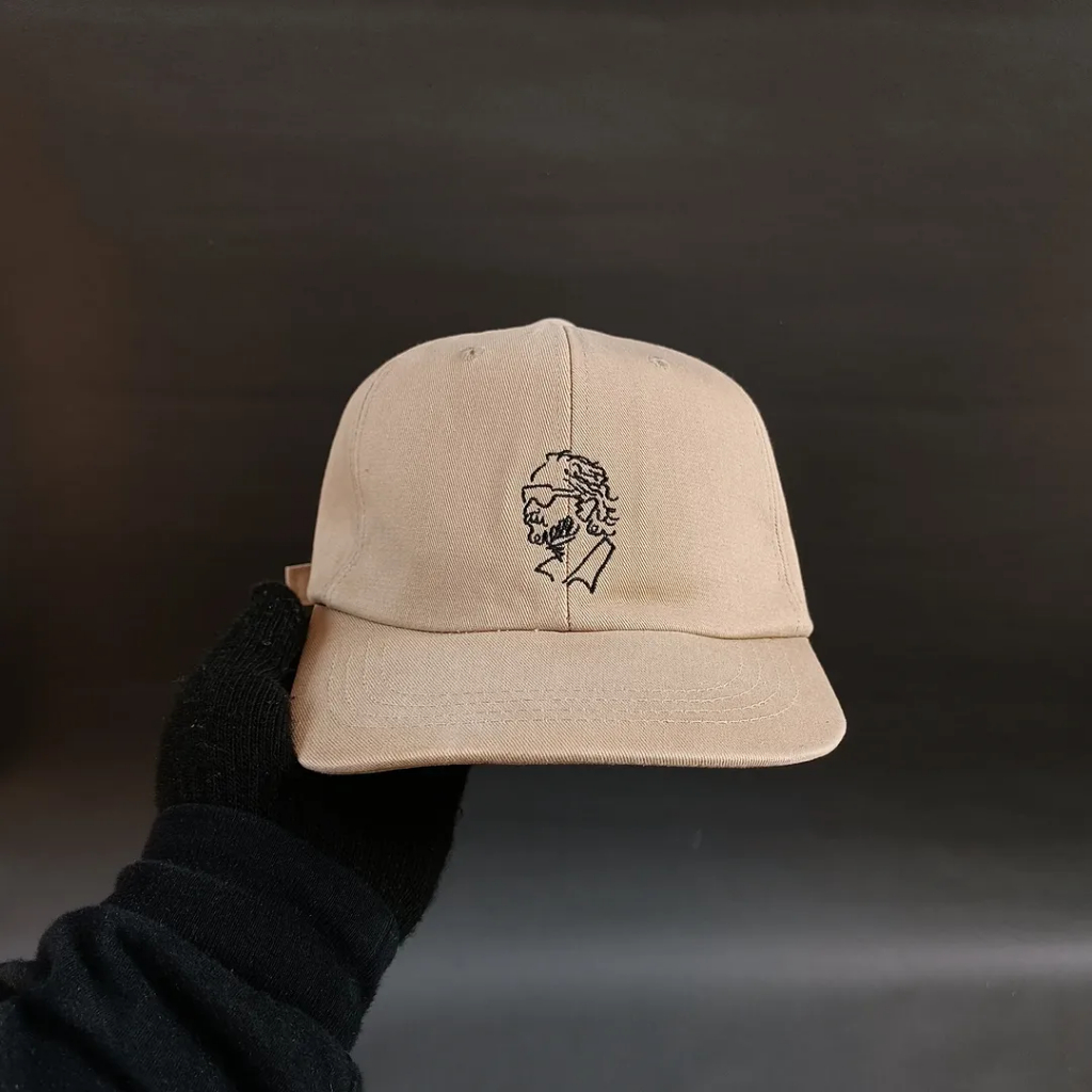 Topi Simple Cap Unisex Pria Wanita CIGANO Coklat