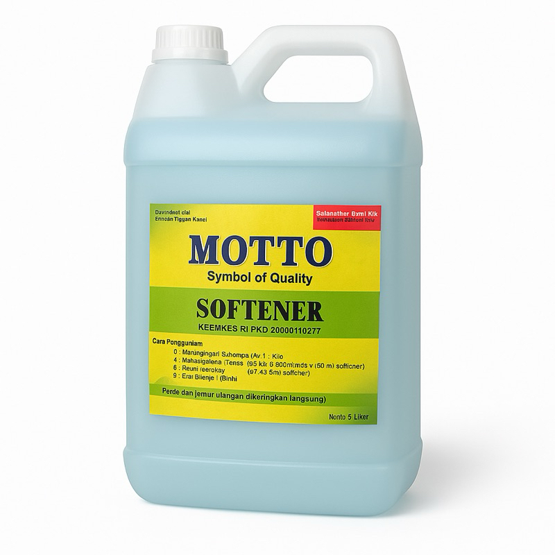 MOTTO Softener 5 Liter - Pewangi dan Pelembut Pakaian