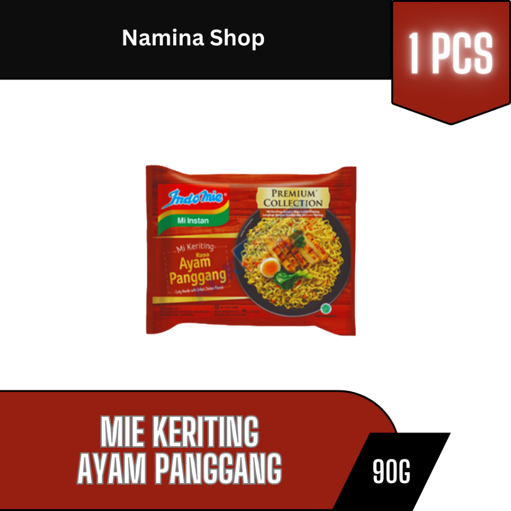 

INDOMIE MI KERITING AYAM PANGGANG (NEW) 90G - 1 PCS - BANDUNG