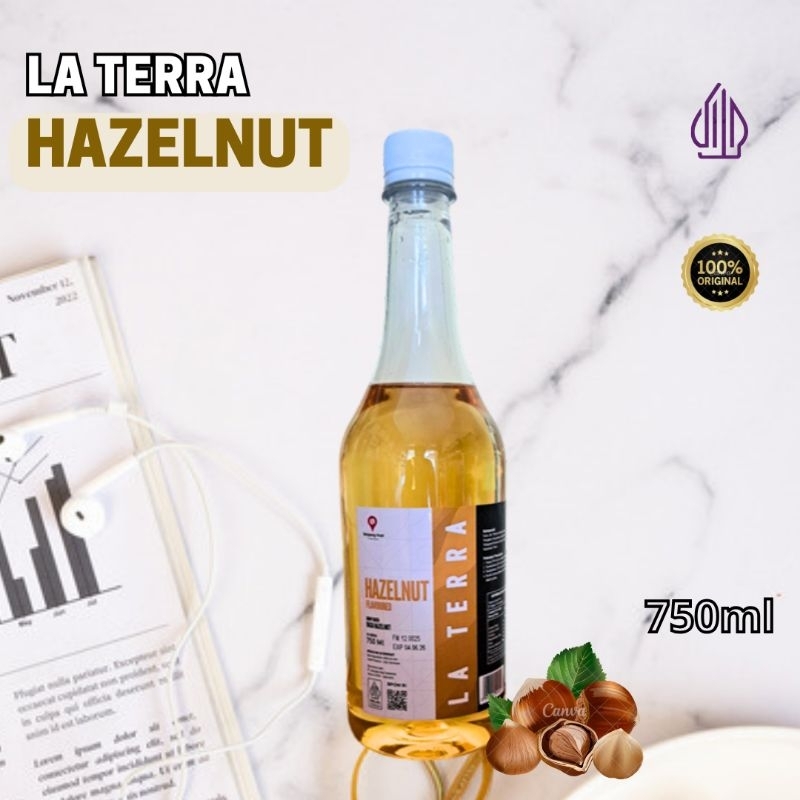 

La Terra Syrup Hazelnut 750ml