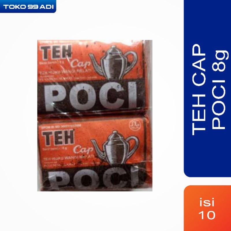 

teh cap poci 8g isi 10pcs