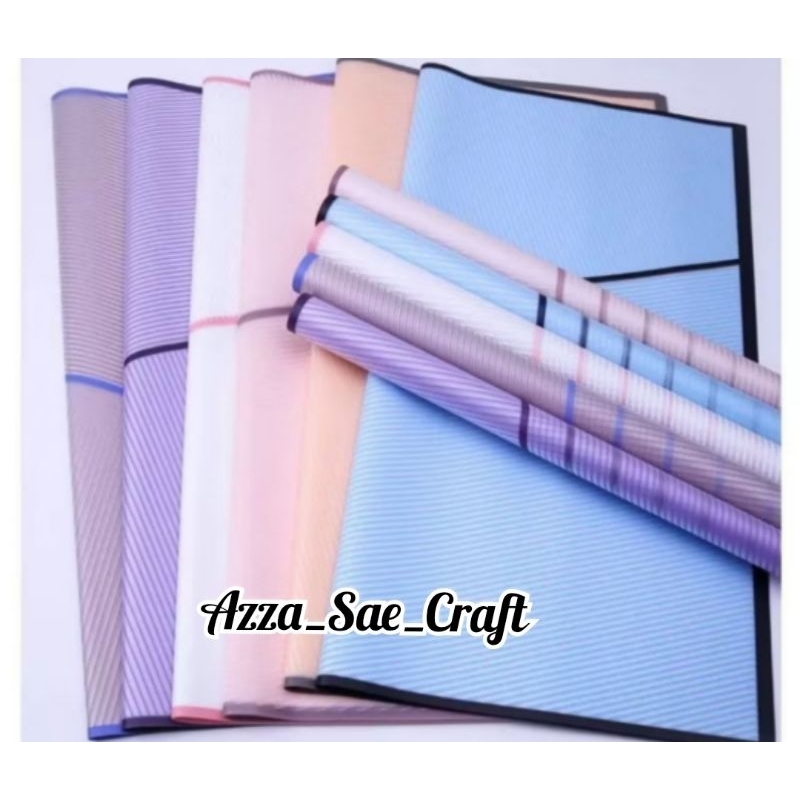 

Free Packing Kertas Buket Motif Warna Flower Wrapping 1 Lembar Cellophane Colour Blaster Kertas Buket