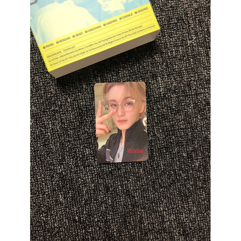 Photocard Jeno Real City NCT Dream DreamScape Ready stock PC Official