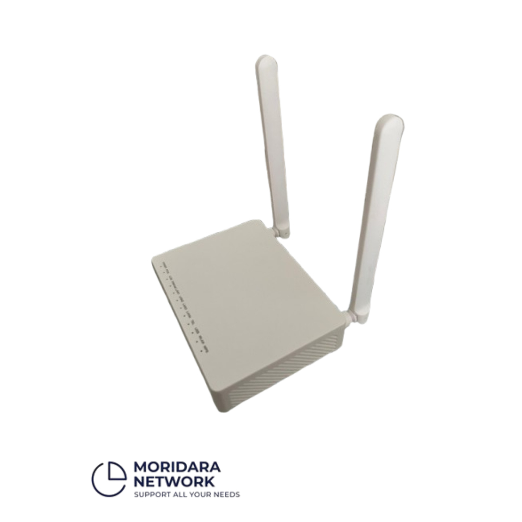 Modem AZV67 V3 ONT XPON  EPON GPON Antena Sinyal 5Dbi PORT 1GE+3FE+USB WIFI Dengan Adaptor
