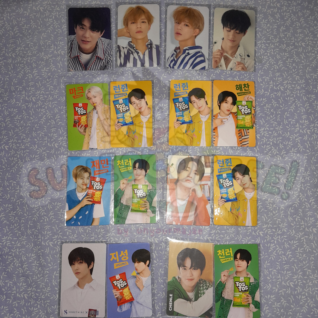 PHOTOCARD PC NCT Dream & JENO anniversary tostos somethinc