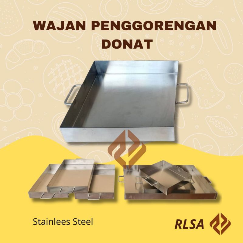 Wajan Penggorengan Donat Stainless Steel