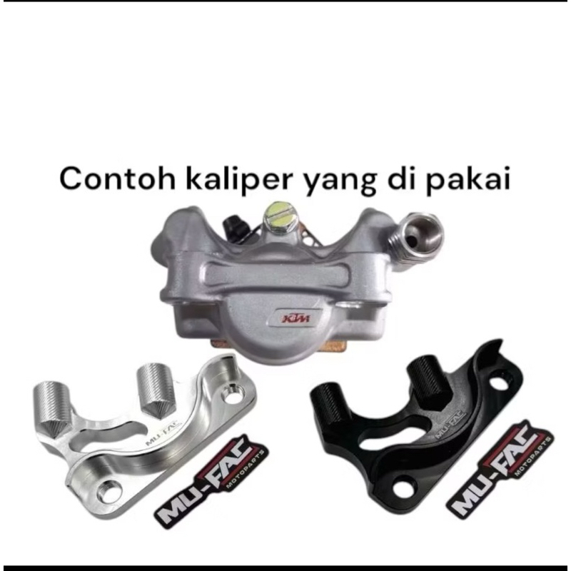 bracket breket kaliper ktm KTM FORMULA mini disk disc 260mm jupiter z fizr 125Z breket disk cakram 2