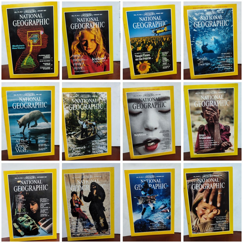 Majalah National Geographic 1987