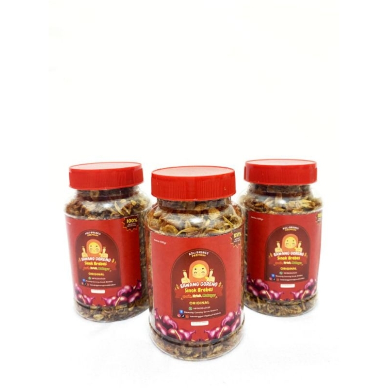 

(PAKET BUNDLING) BELI 3 LEBIH MURAH NETTO 150 GR TOTAL 450 GR | BAWANG GORENG PREMIUM ORIGINAL 100% MURNI BAWANG MERAH ASLI BREBES | FOOD SNACKS | PENAMBAH RASA | PELENGKAP MAKANAN