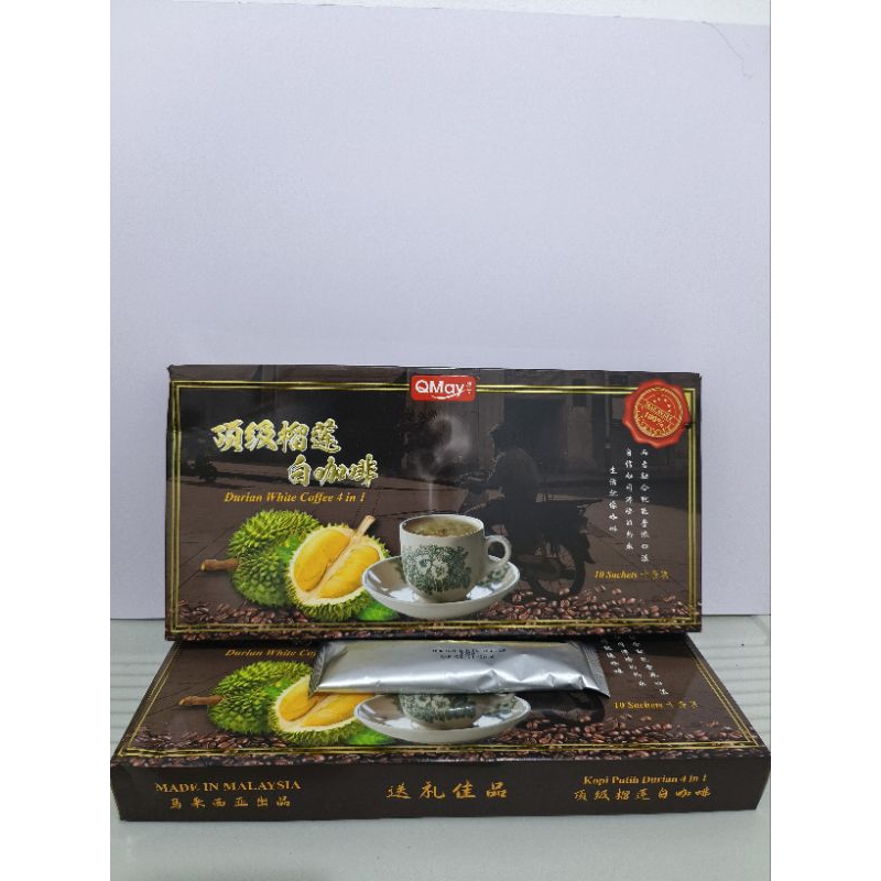 

qmay coffee durian sachet