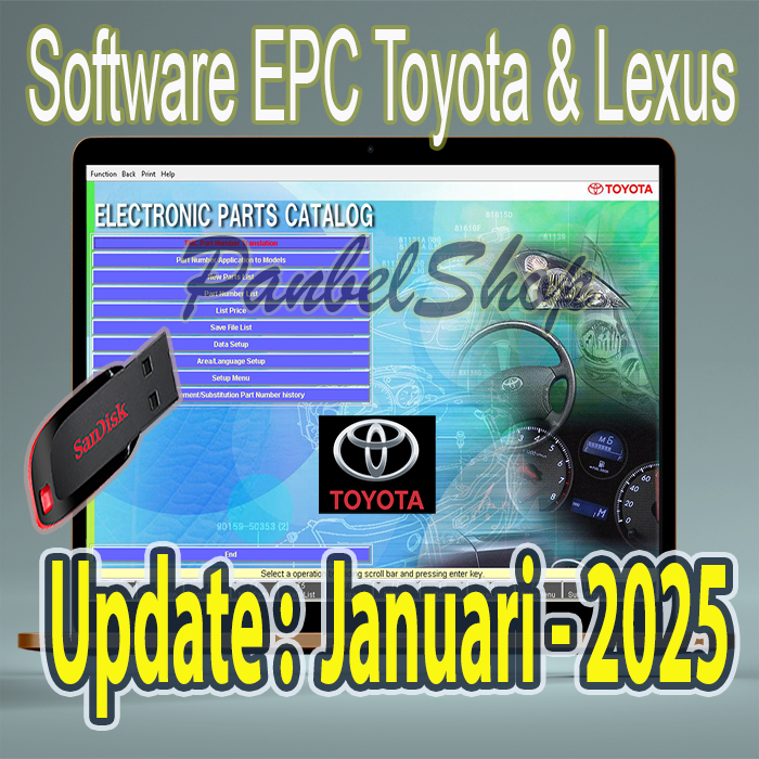 Electronic Sparepart Catalog Toyota EPC