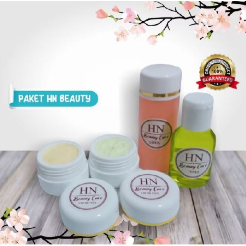 Paket skincare - hn beauty flek hitam - original