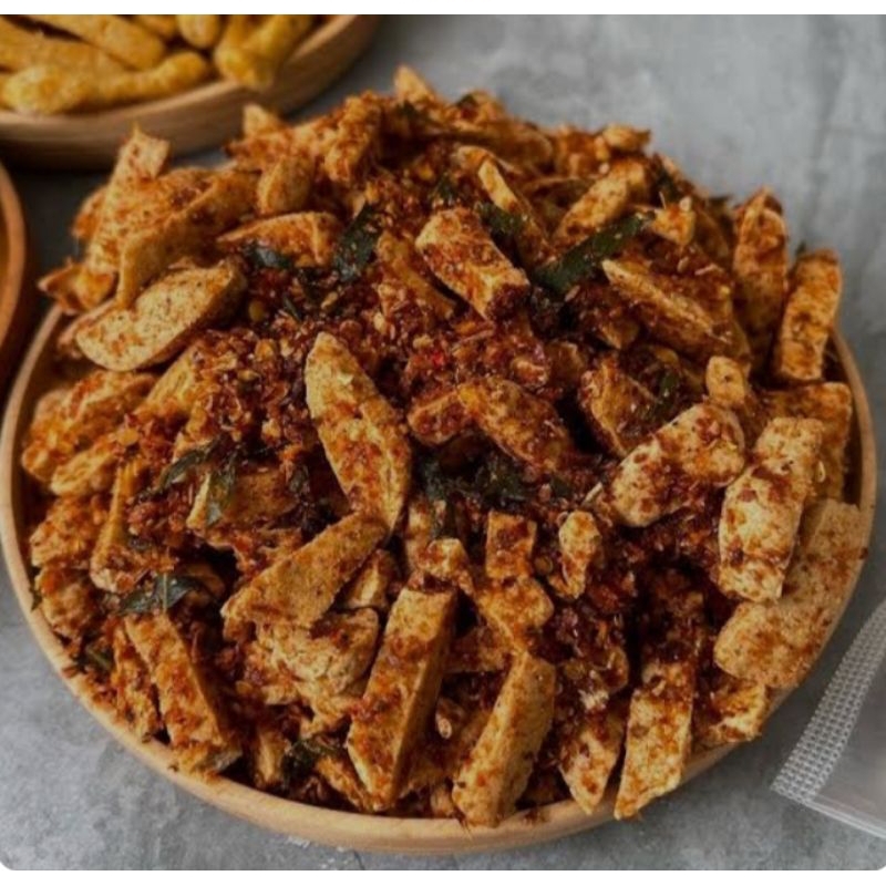 

kripik makaroni pedas