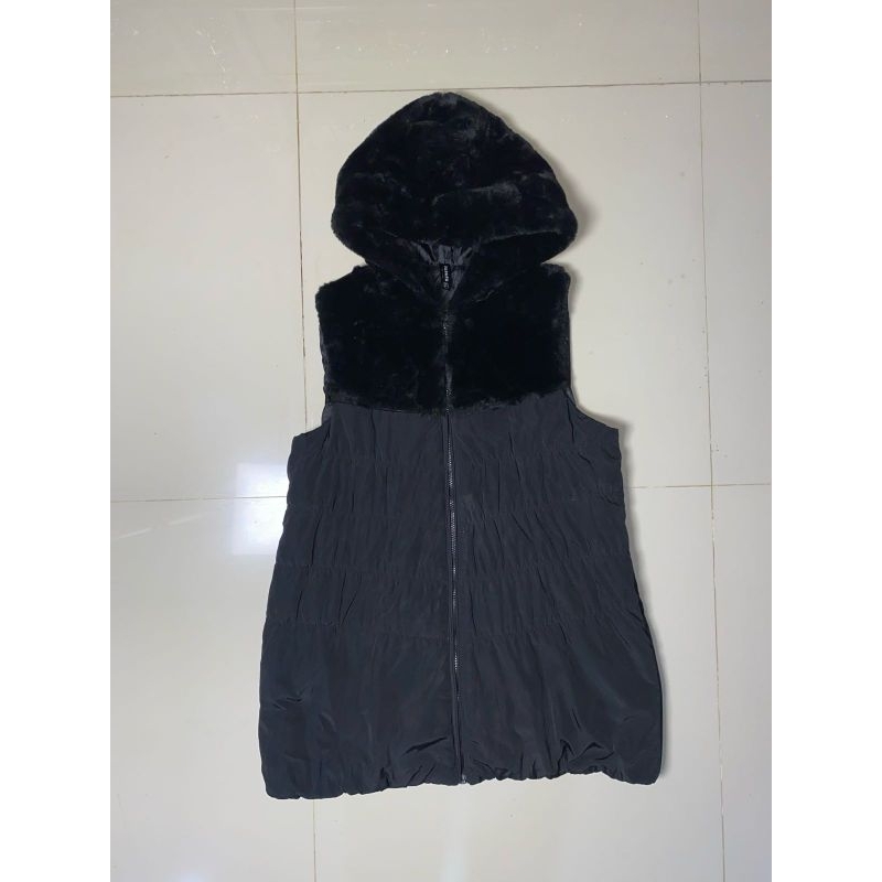 Jaket Vest Fupper Papaya