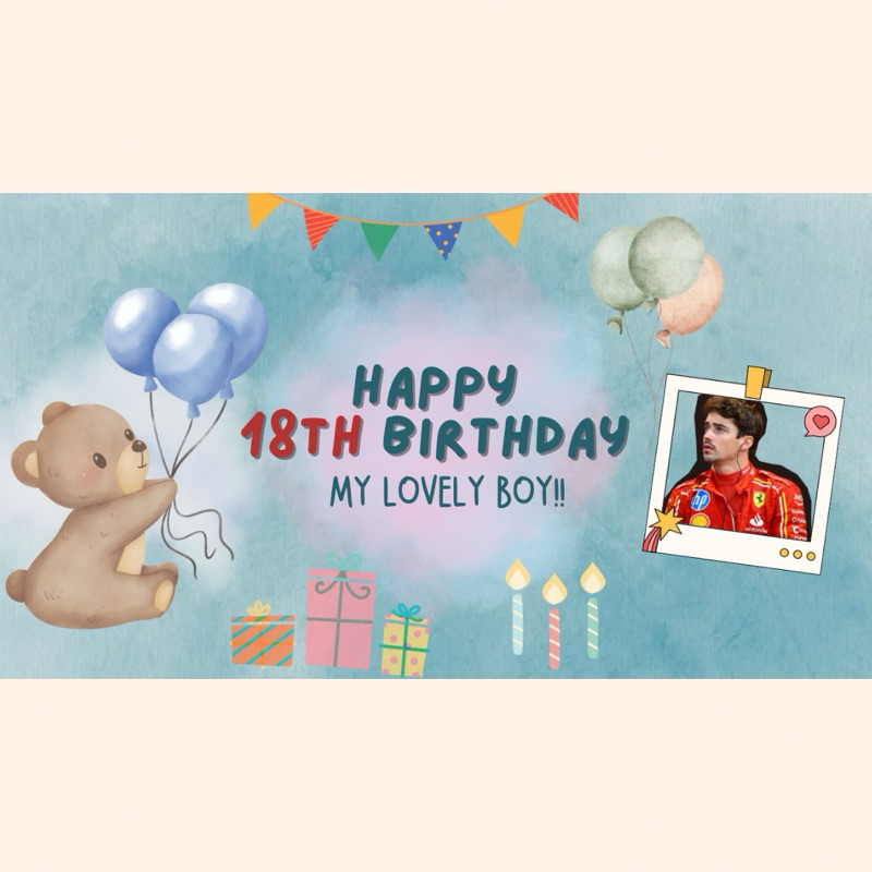 Kado Ucapan Ulang Tahun Estetik Buat Pacar (Boyfriend) - Digital Birthday Card For Boyfriend