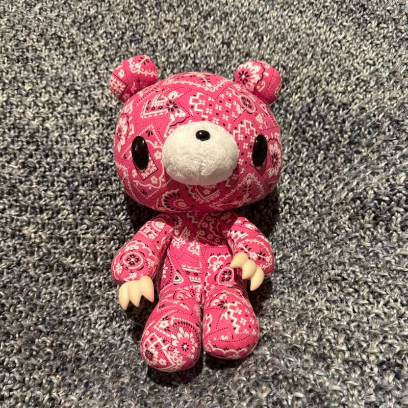 boneka: Gloomy Bandana Bear Pink CGP-014