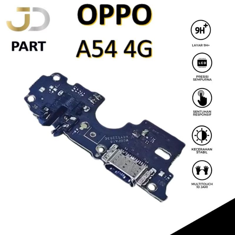 PAPAN CAS /KONEKTOR CAS  OPPO A54/A54 5g ORIGINAL 100%