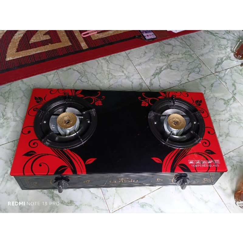 Kompor Gas Kaca Prima Glassio