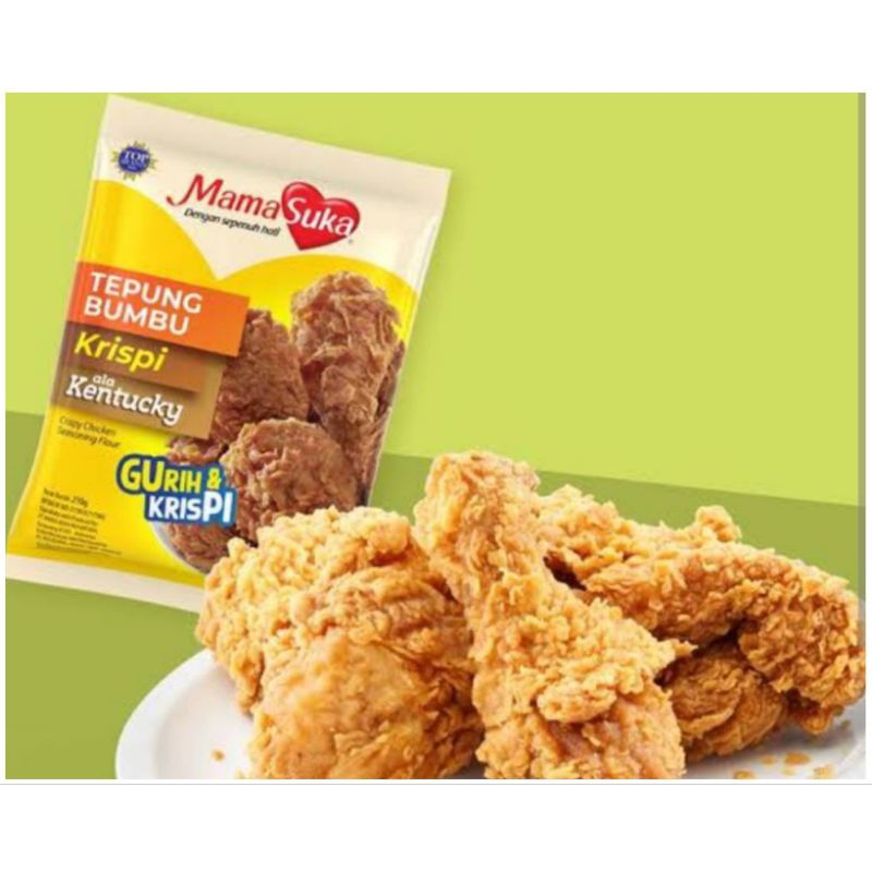 

Mama suka Tepung Bumbu Krispi Ala Kentucky 210g