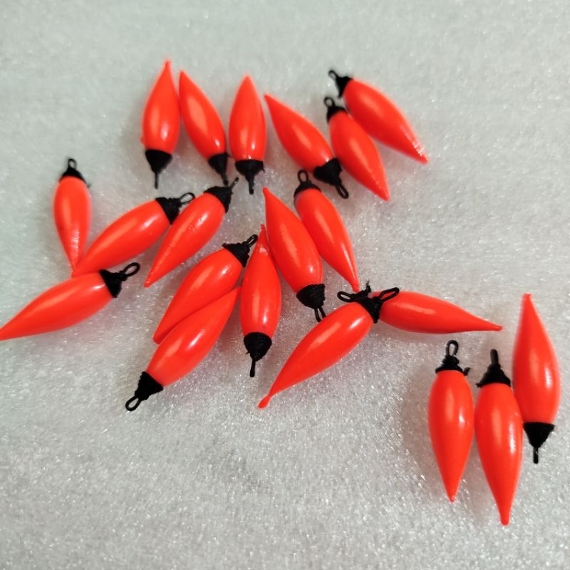 Pelampung Pancing Spons Cabe Merah Kecil | Kumbul Pancing
