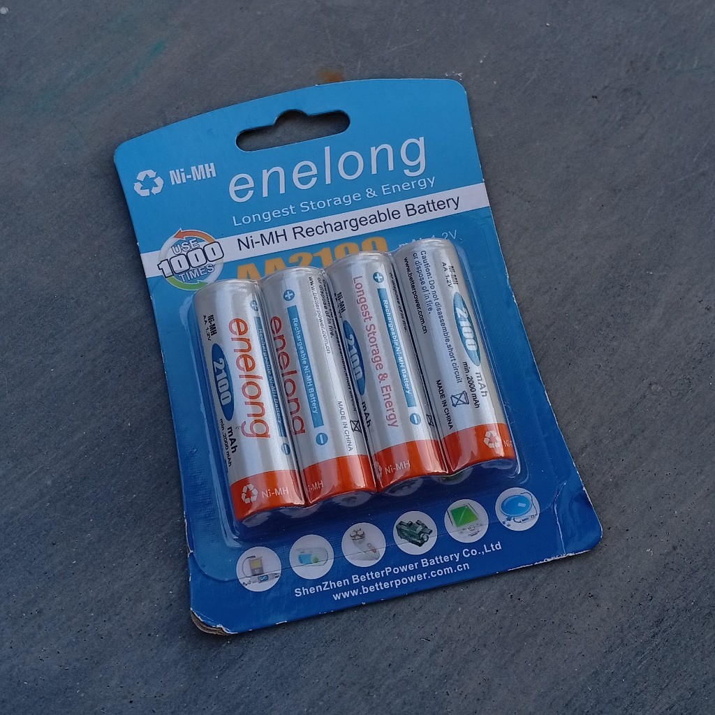 Batere Charge Enelong AA 1 Set 4 Pcs