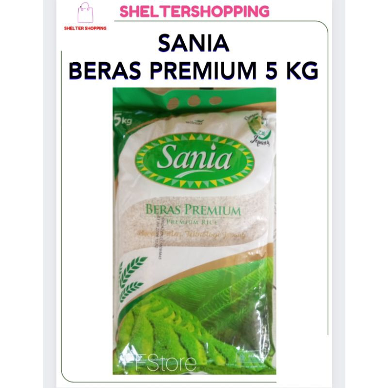 

(REGULER/KARGO) SANIA Beras Kemasan 5 KG