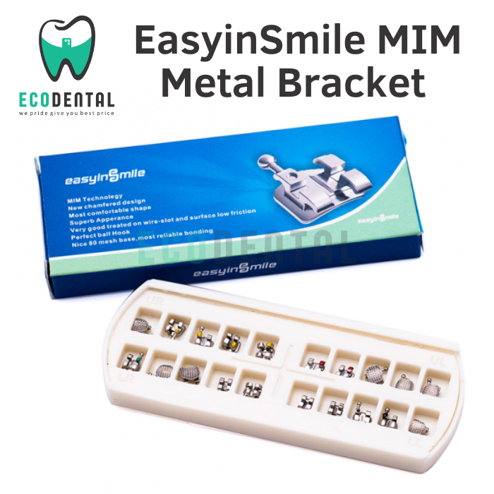 Easyinsmile Metal Bracket Orthodontic High Polishing/ Behel Gigi Metal USA 1