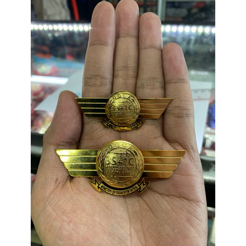 PIN DGCA PERHUBUNGAN / PIN PERHUBUNGAN UDARA / PIN 3S+1C DGCA