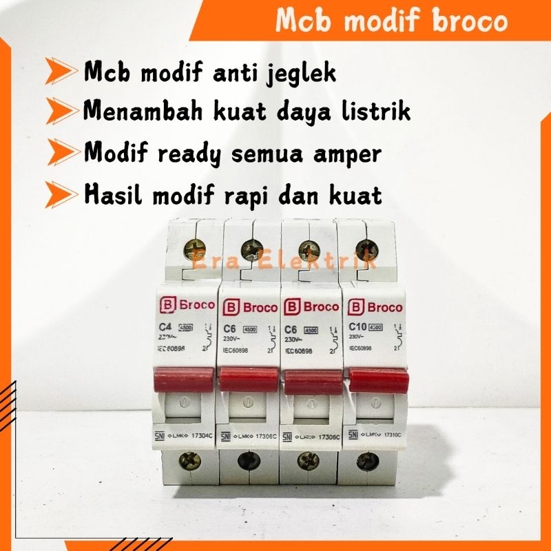 Mcb broco 1phase mcb modif broco