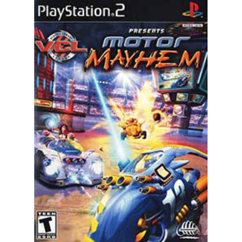 KASET PS2 MOTOR MAYHEM MOBIL GOKAR