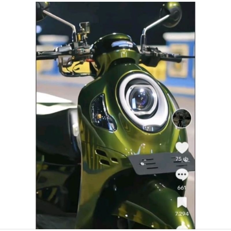 Cat Motor Olive Green PU