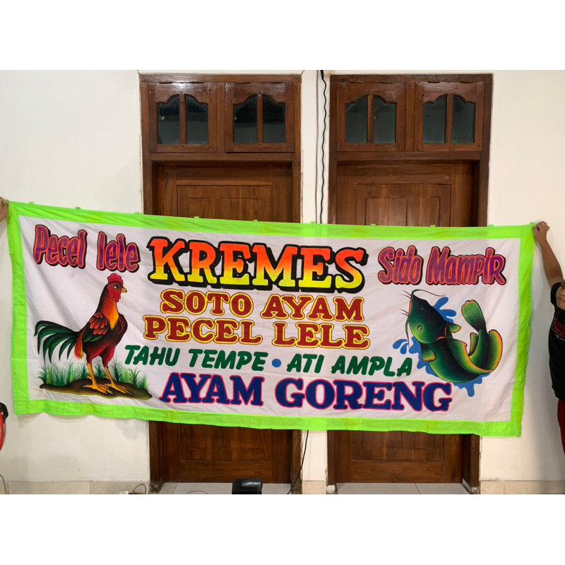 Spanduk Lukis Lamongan