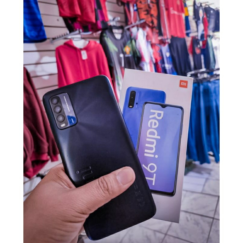 redmi 9t ram 6/128 fulset second