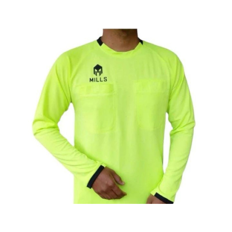 Baju Olahraga | Baju Wasit Wasit Mills Tangan Panjang