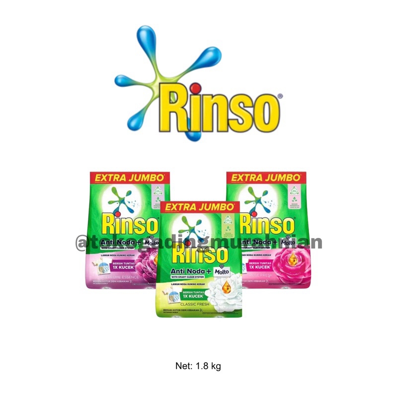 Rinso Detergen Bubuk 1.8kg