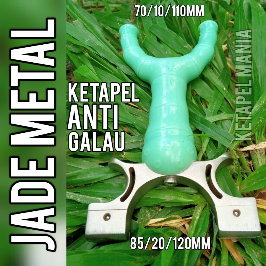 Ketapel Slingshot : JADE METAL