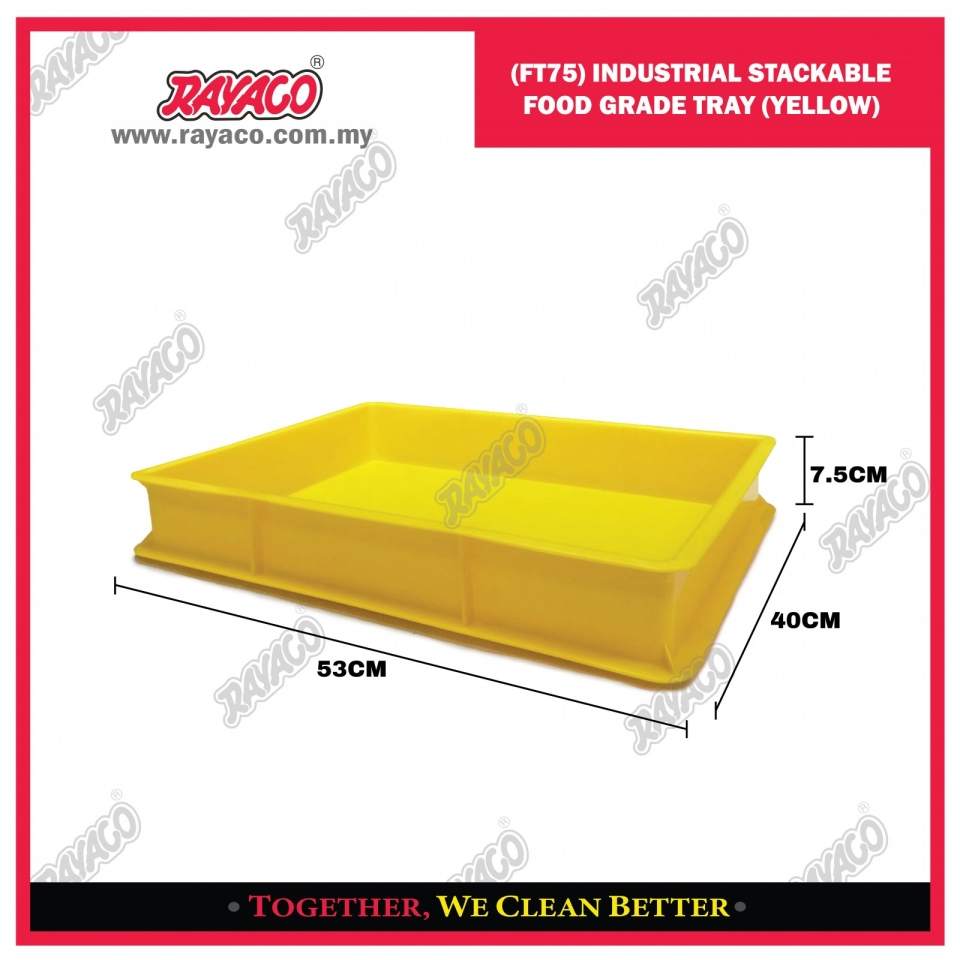 Nampan Kue Plastik / Nampan Roti / Nampan Kue / Nampan Makanan / Nampan Kuning / Penutup Tugas Berat