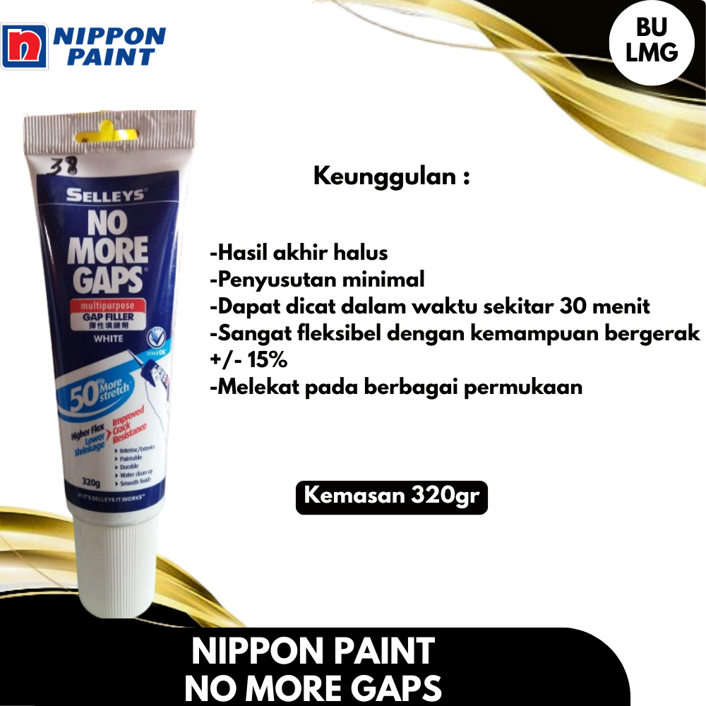 Selleys NP No More Gaps Tube White - 320 G