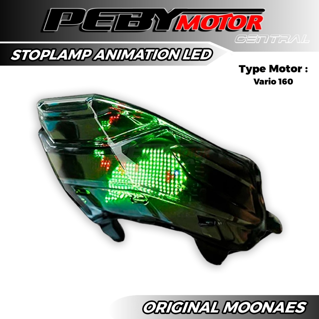 MOONAES Animation LED Stoplamp Cocok Untuk Motor Yamaha Vario 160
