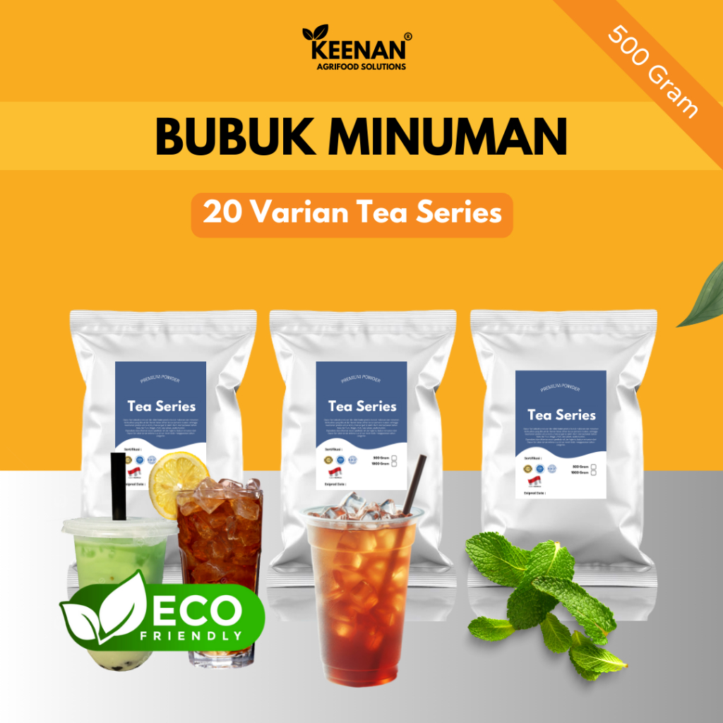 

Powder Drink Bubuk Minuman Varian Tea Series/Bubuk Minuman Tea Premium 500gr-1kg