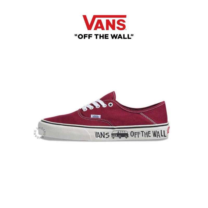 Vans Authentic SF X Yusuke Hanai Rumba Red