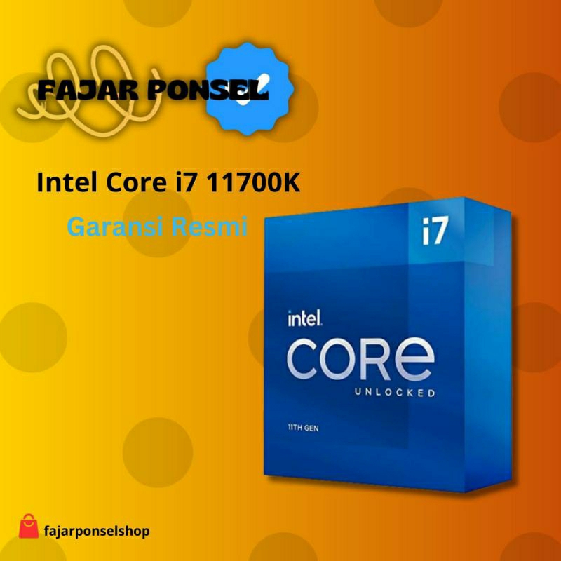 Processor Intel Core i7 11700k Gen11