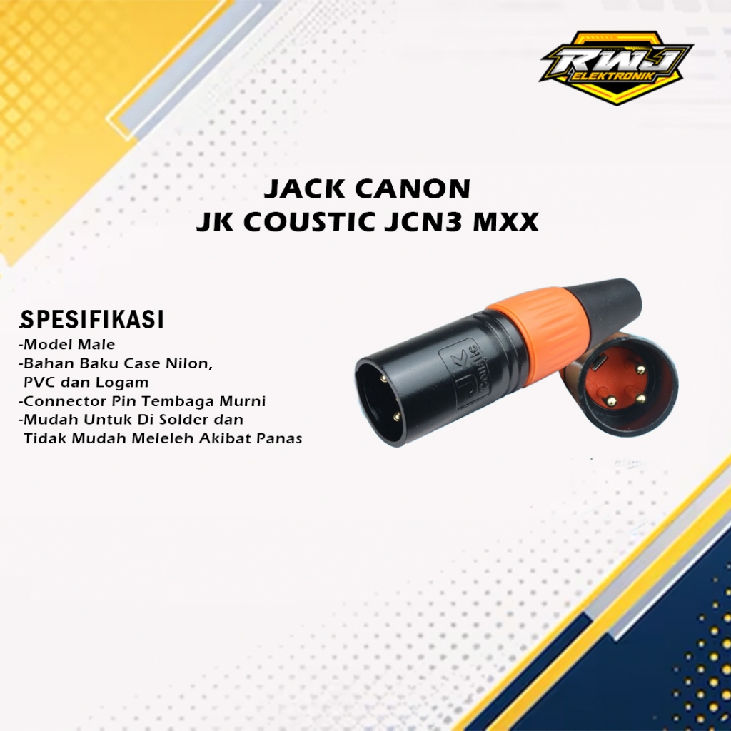 JACK CANON JK COUSTIC JCN3 MXX