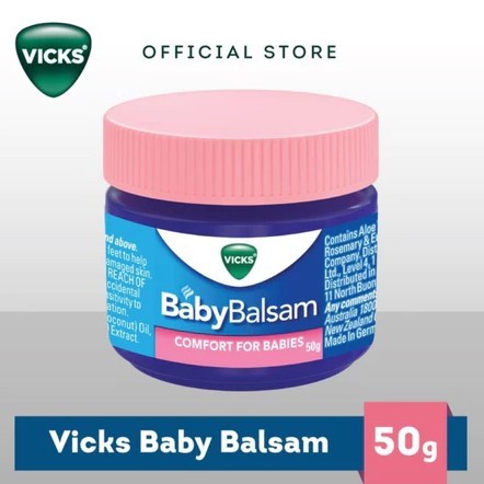 VICKS Baby Balsam 50gr (Made in Germany) Balsam bayi balsem