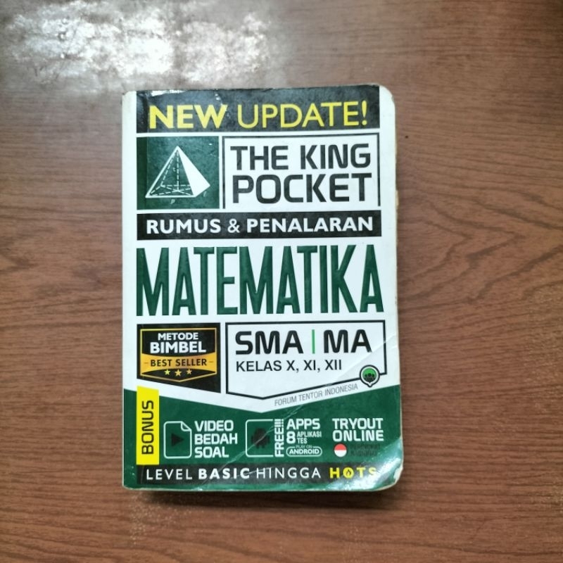 [BEKAS] THE KING POCKET MATEMATIKA SMA