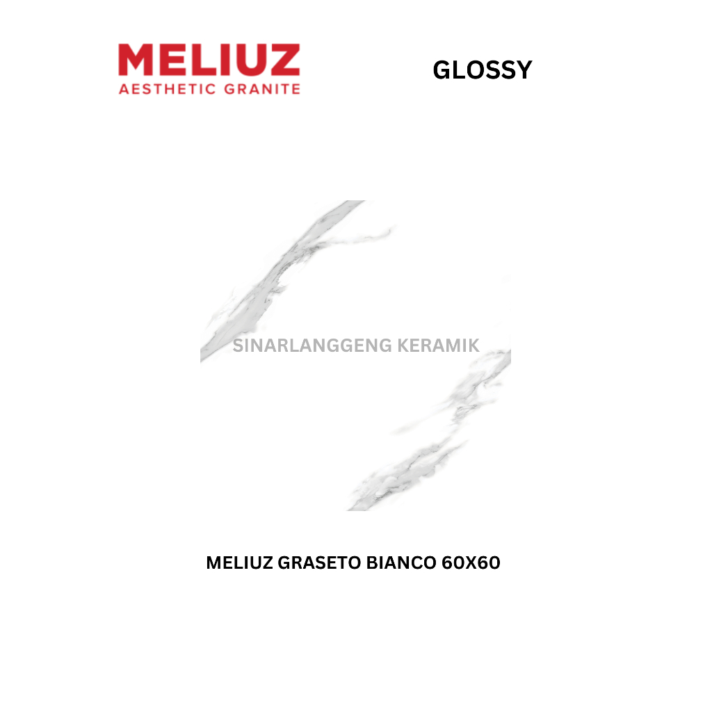 MELIUZ GRASETO BIANCO 60X60