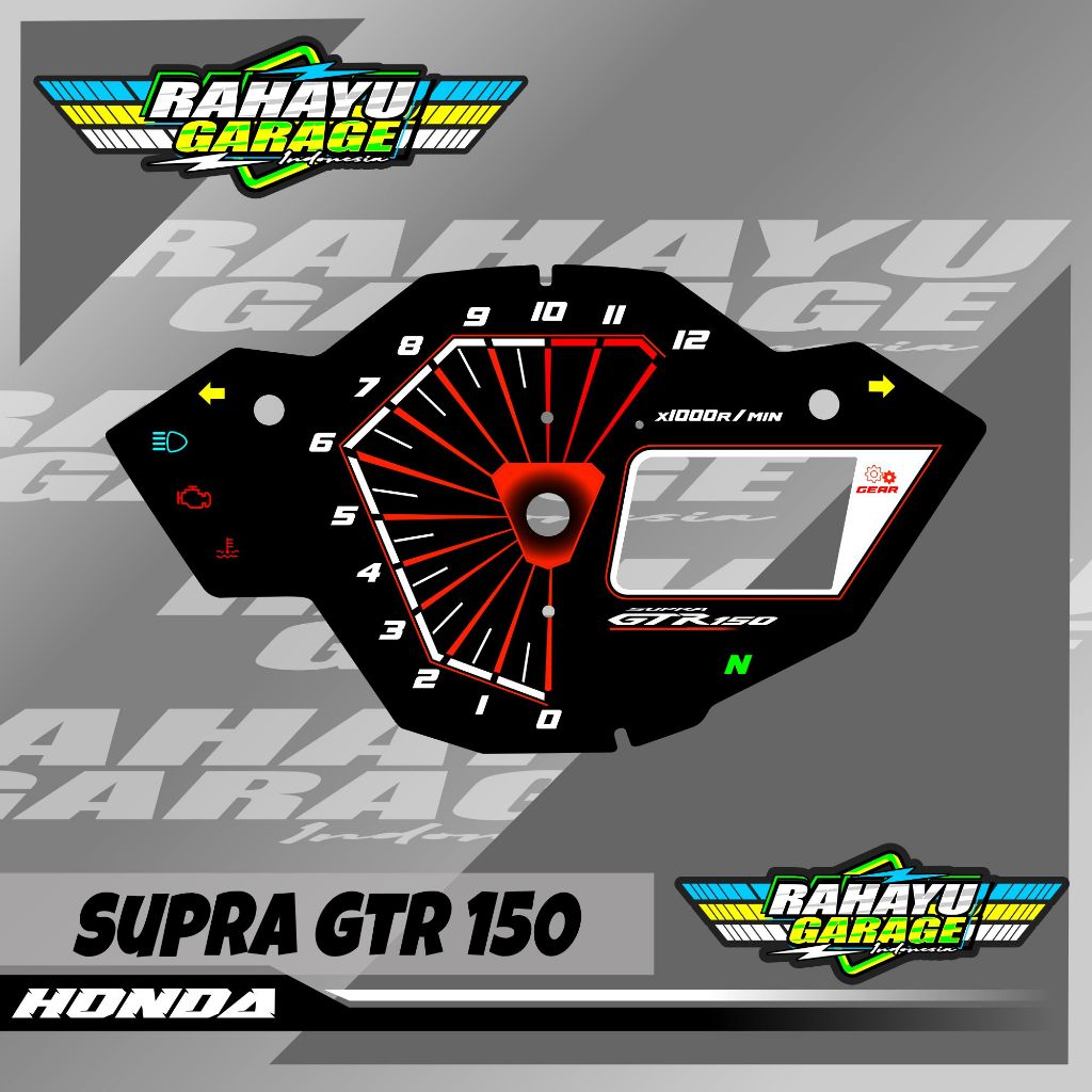 PAPAN SPEEDOMETER CUSTOM HONDA SUPRA GTR 150