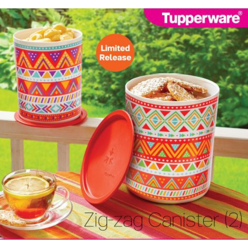 Zig Zag Canister ecer ada, set jg ada