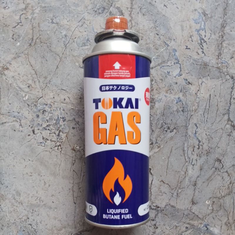 Tokai gas portable/tabung gas tokai 235gram segel ori