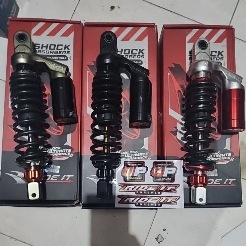 SHOCK BELAKANG HONDA BEAT FI/VARIO 125 330MM RIDE IT GP 299 PRO SERIES